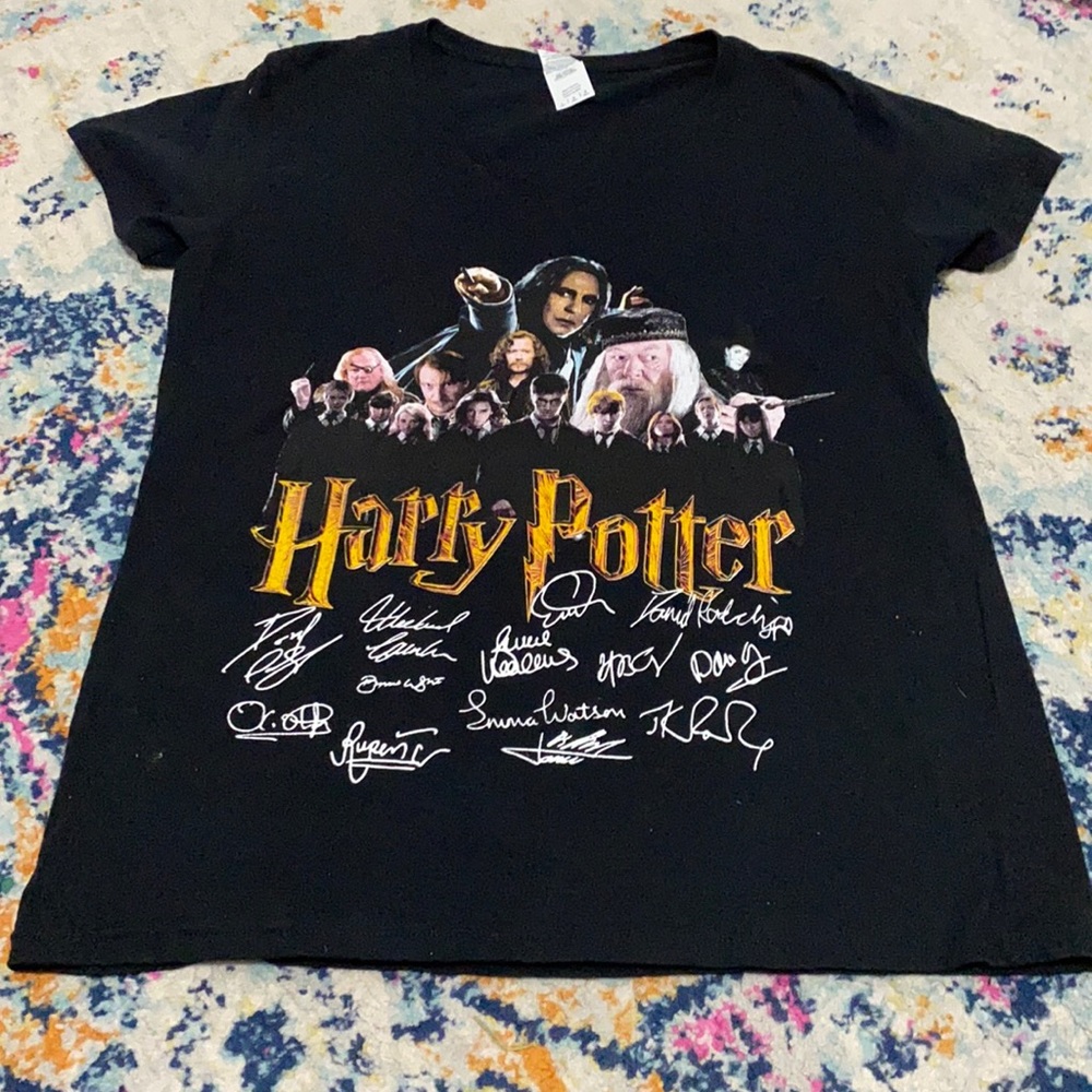 Harry Potter signed shirt